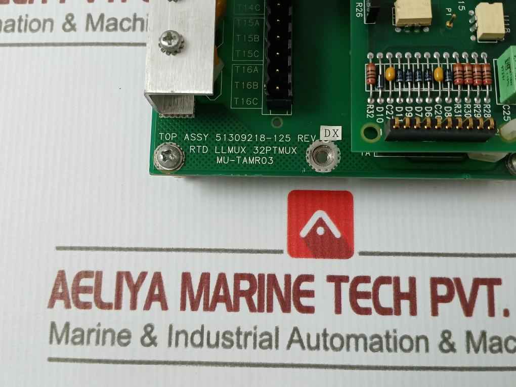 Honeywell Mu-tamr03 Rtd Llmux 32-point Multiplexer Module 51309215-125 Rev C