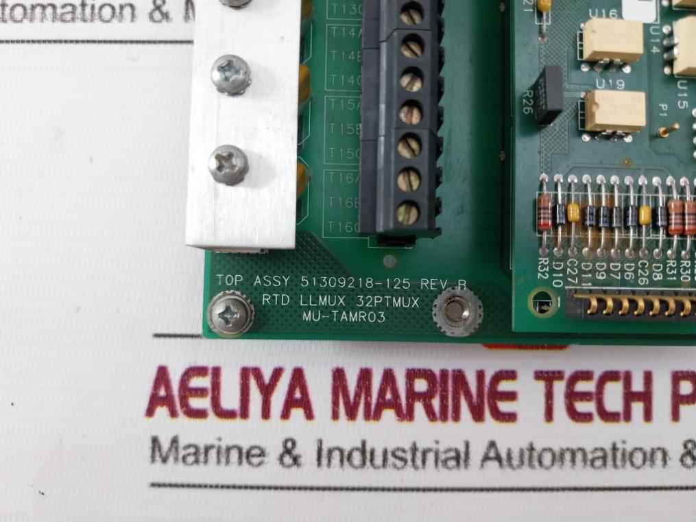 Honeywell Mu-tamr03 Rtd Low Level Analog Input Mux Pcb Module 51309218-125 Rev B