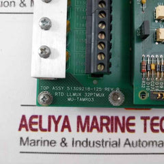 Honeywell Mu-tamr03 Rtd Low Level Analog Input Mux Pcb Module 51309218-125 Rev B