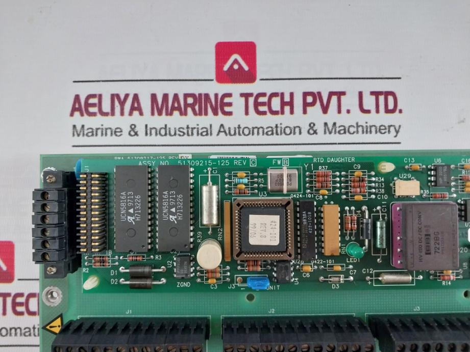 Honeywell Mu-tamr03 Rtd Low Level Analog Input Mux Pcb Module 51309218-125 Rev:C