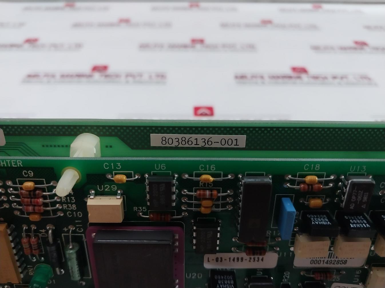 Honeywell Mu-tamr03 Rtd Low Level Analog Input Mux Pcb Module 51309218-125 Rev:C