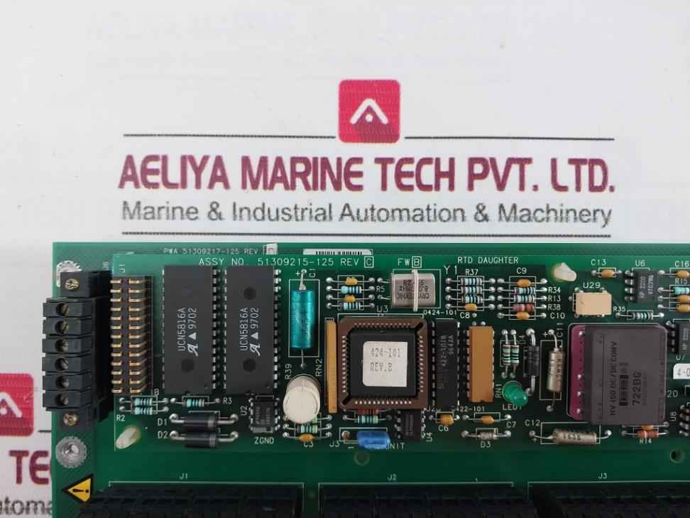 Honeywell Mu-tamr03 Rtd Low Level Analog Input Mux Pcb Module Rev:D 51309218-125