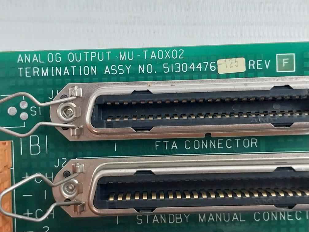 Honeywell Mu-taox02 Analog Output Termination Board Rev.F D1-v0 94V-0