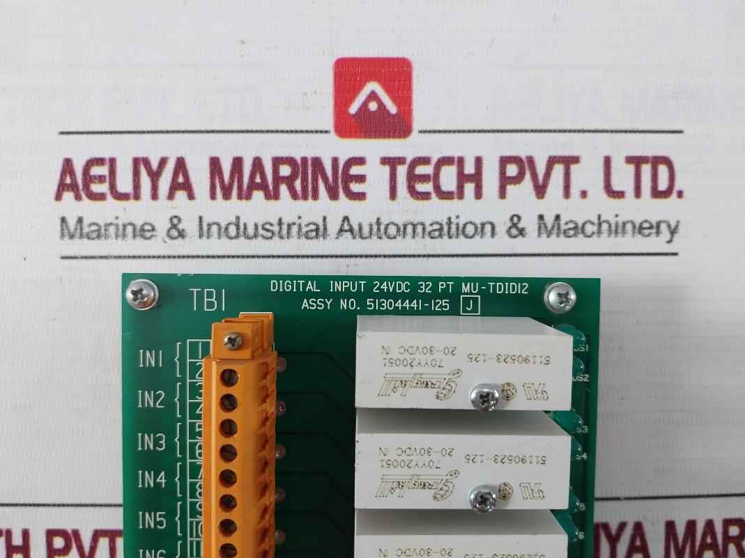 Honeywell Mu-tdid12 Digital Input Board 24Vdc 32Pt 94V-0 Rev.C