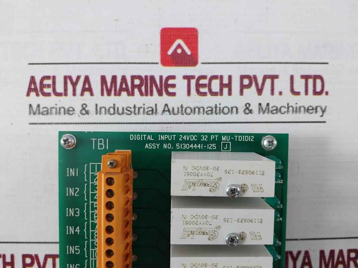 Honeywell Mu-tdid12 Digital Input Board 24Vdc 32Pt 94V-0 Rev.C