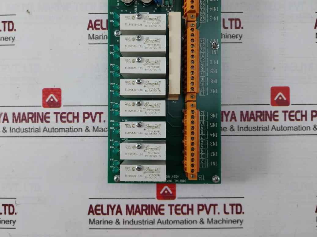 Honeywell Mu-tdid12 Digital Input Board 24Vdc 32Pt 94V-0 Rev.C