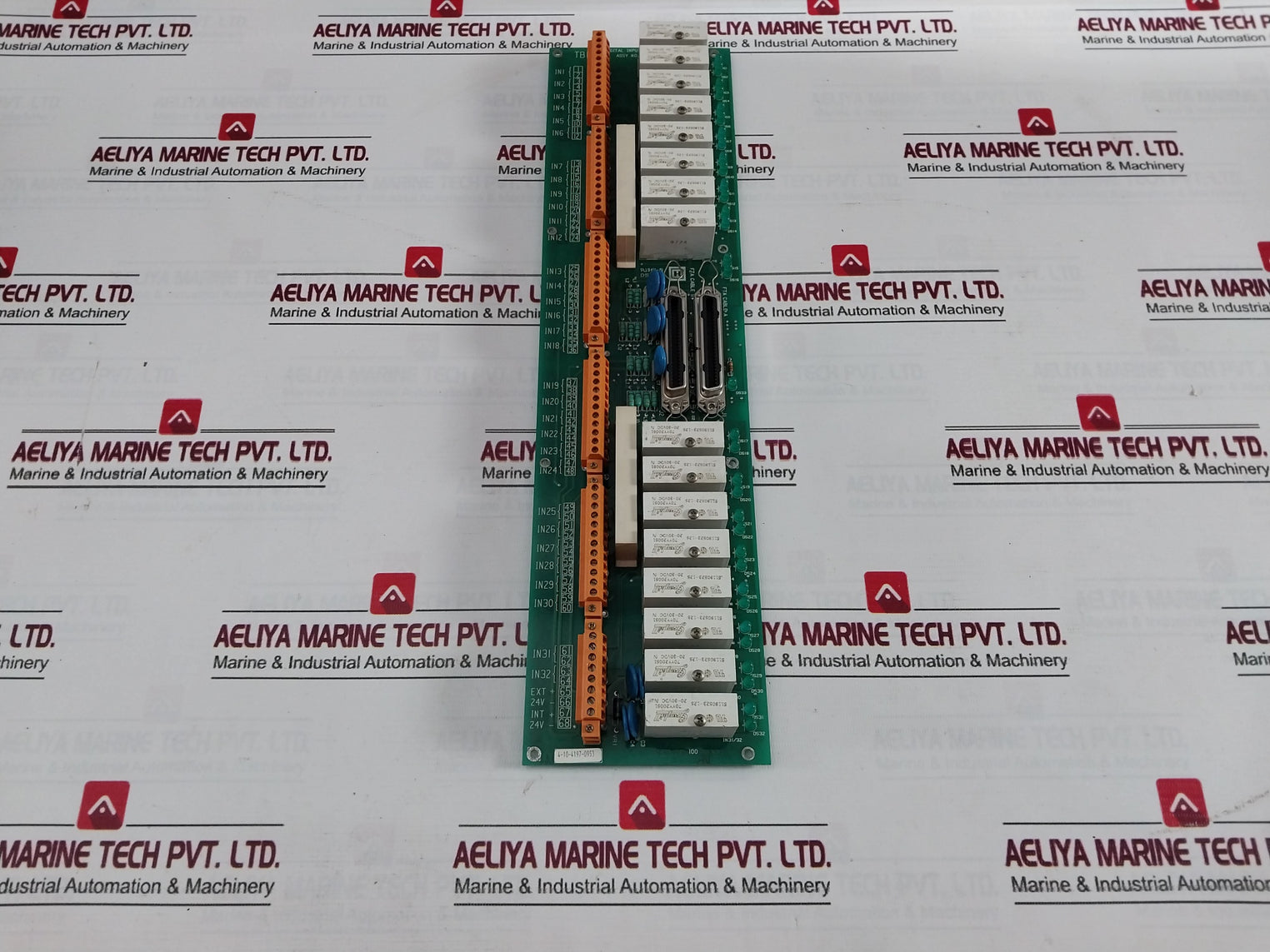 Honeywell Mu-tdid12 Digital Input Board Rev.C 94V-0 24Vdc