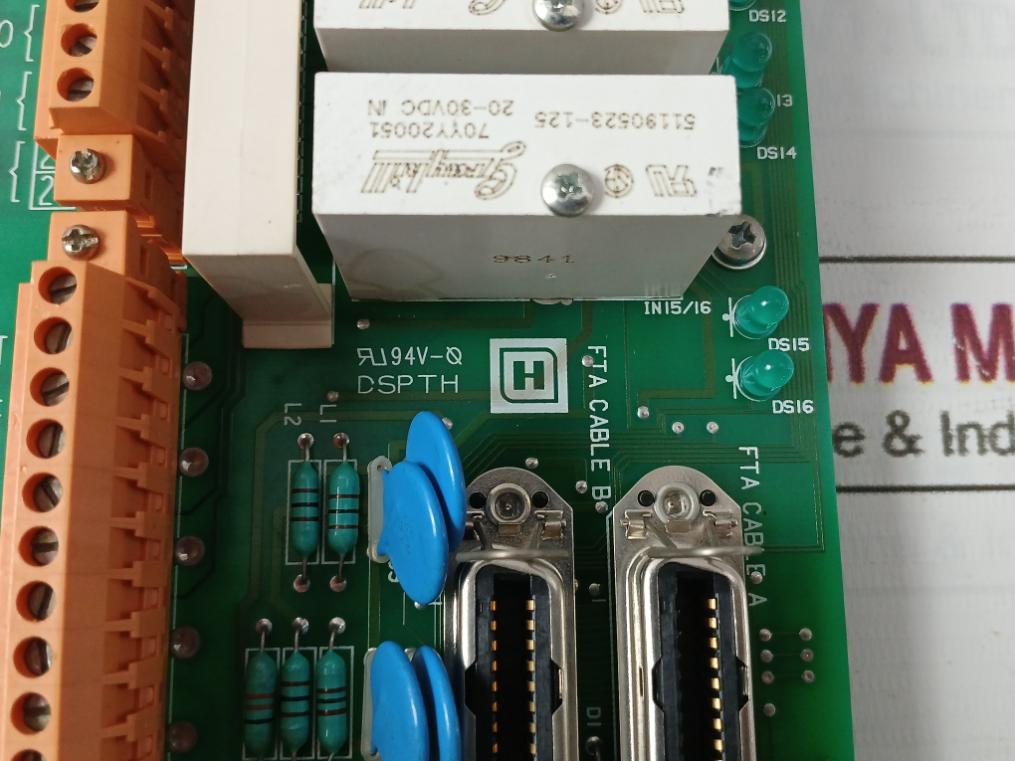 Honeywell Mu-tdid12 Digital Input Board Rev.C Dspth 51304441-125 K