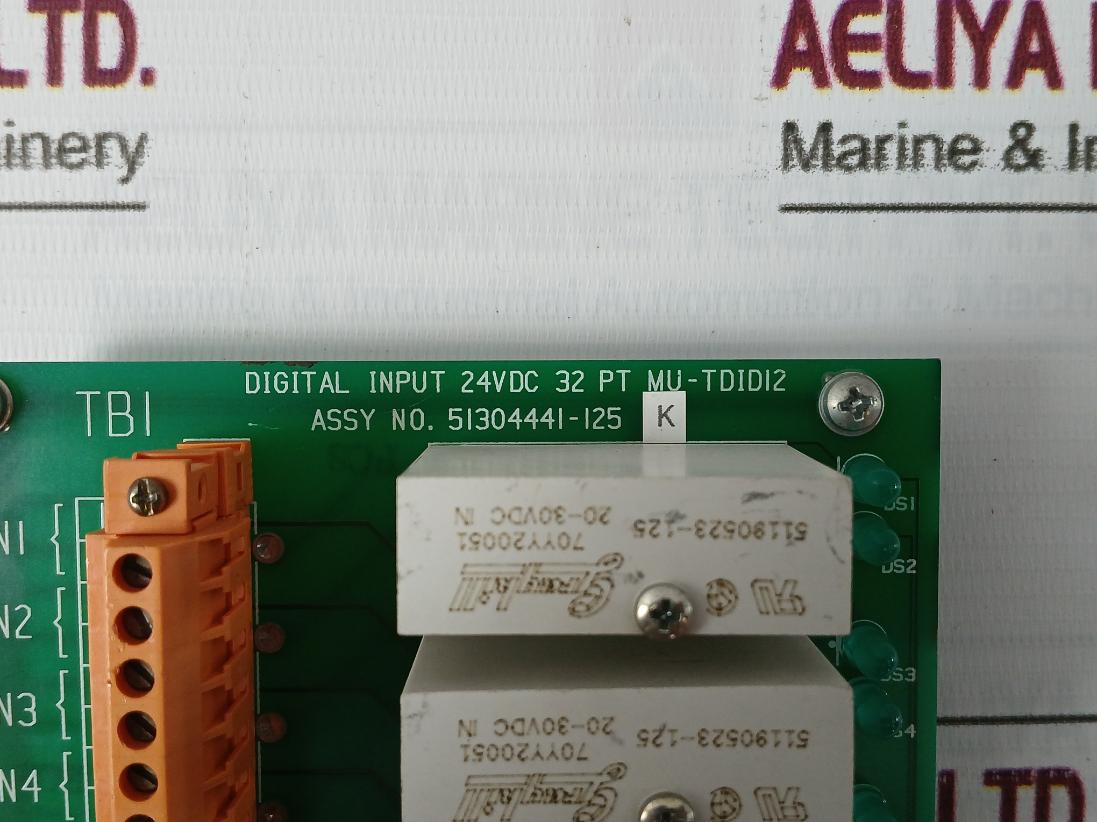 Honeywell Mu-tdid12 Digital Input Board Rev.C Dspth 51304441-125 K