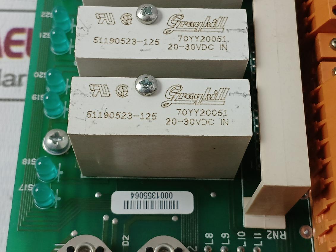 Honeywell Mu-tdid12 Digital Input Board Rev.C Dspth 51304441-125 K