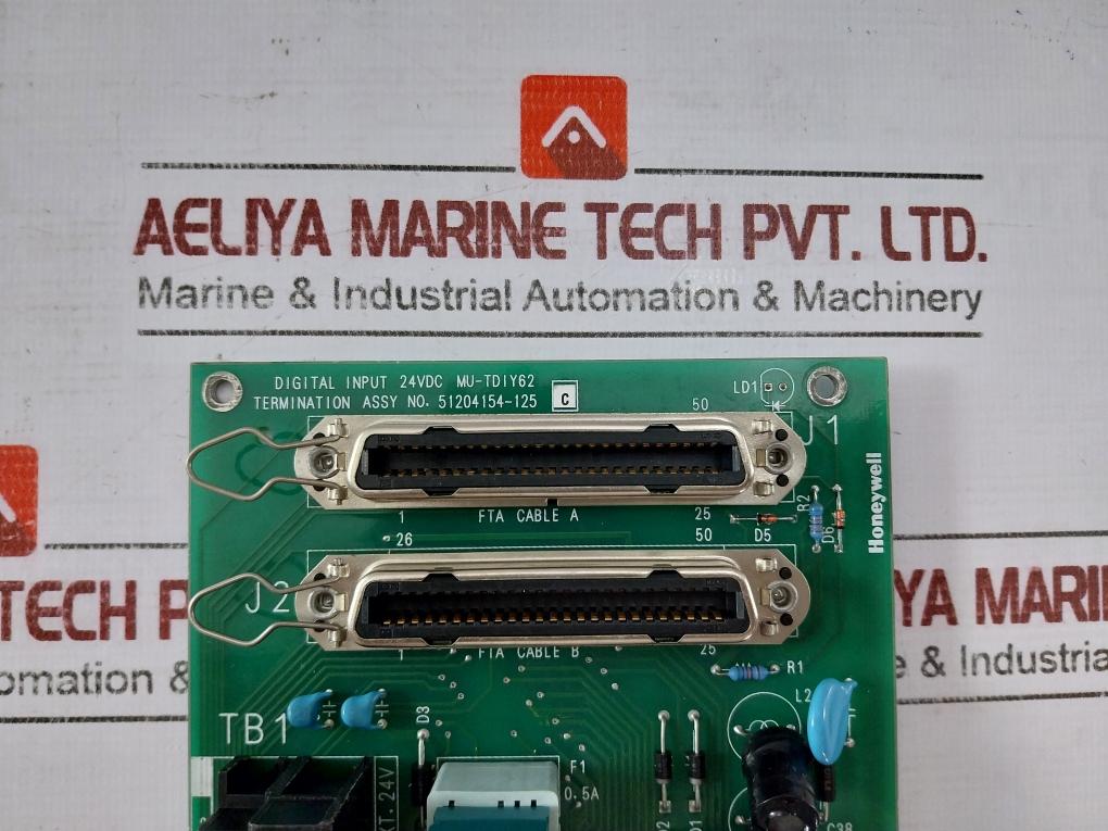 Honeywell Mu-tdiy62 Digital Input 24Vdc Termination Assembly 51204154-125