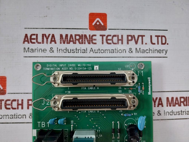 Honeywell Mu-tdiy62 Digital Input 24Vdc Termination Assembly 51204154-125