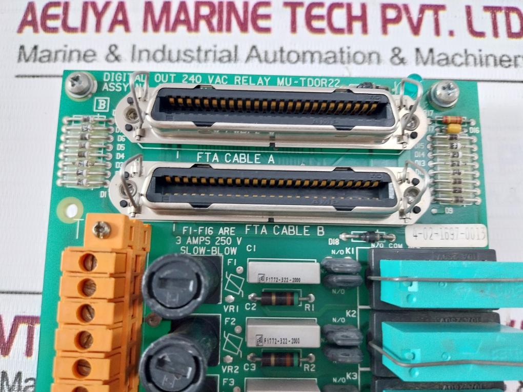 Honeywell Mu-tdor22 Digital Output Module 240 Vac 51309147-100 Rev. A