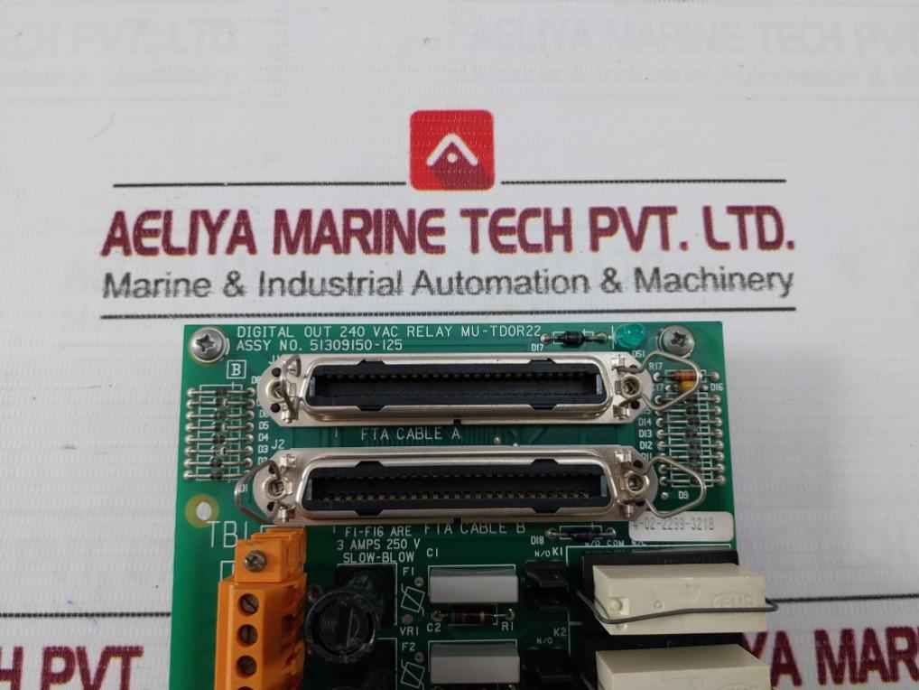 Honeywell Mu-tdor22 Digital Output Module 51309150-125 Rev A 240 Vac 94V-0