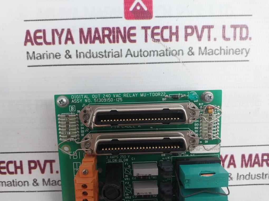 Honeywell Mu-tdor22 Digital Output Relay Module 51309150-125 Rev: A 240Vac 94V-0