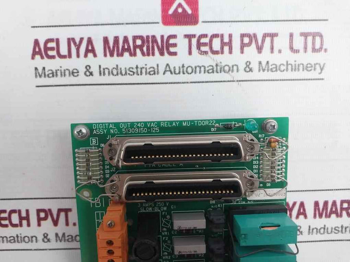 Honeywell Mu-tdor22 Digital Output Relay Module 51309150-125 Rev: A 240Vac 94V-0