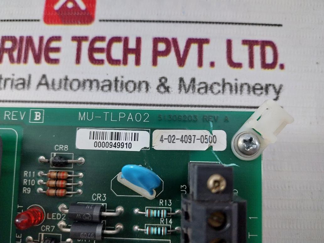 Honeywell Mu-tlpa02 Power Adapter Terminal Assembly Board 51309203-100 94V