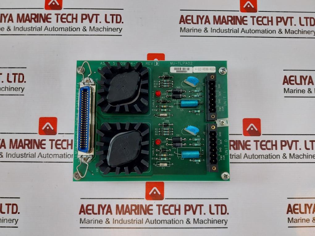 Honeywell Mu-tlpa02 Power Adapter Terminal Assembly Rev:B