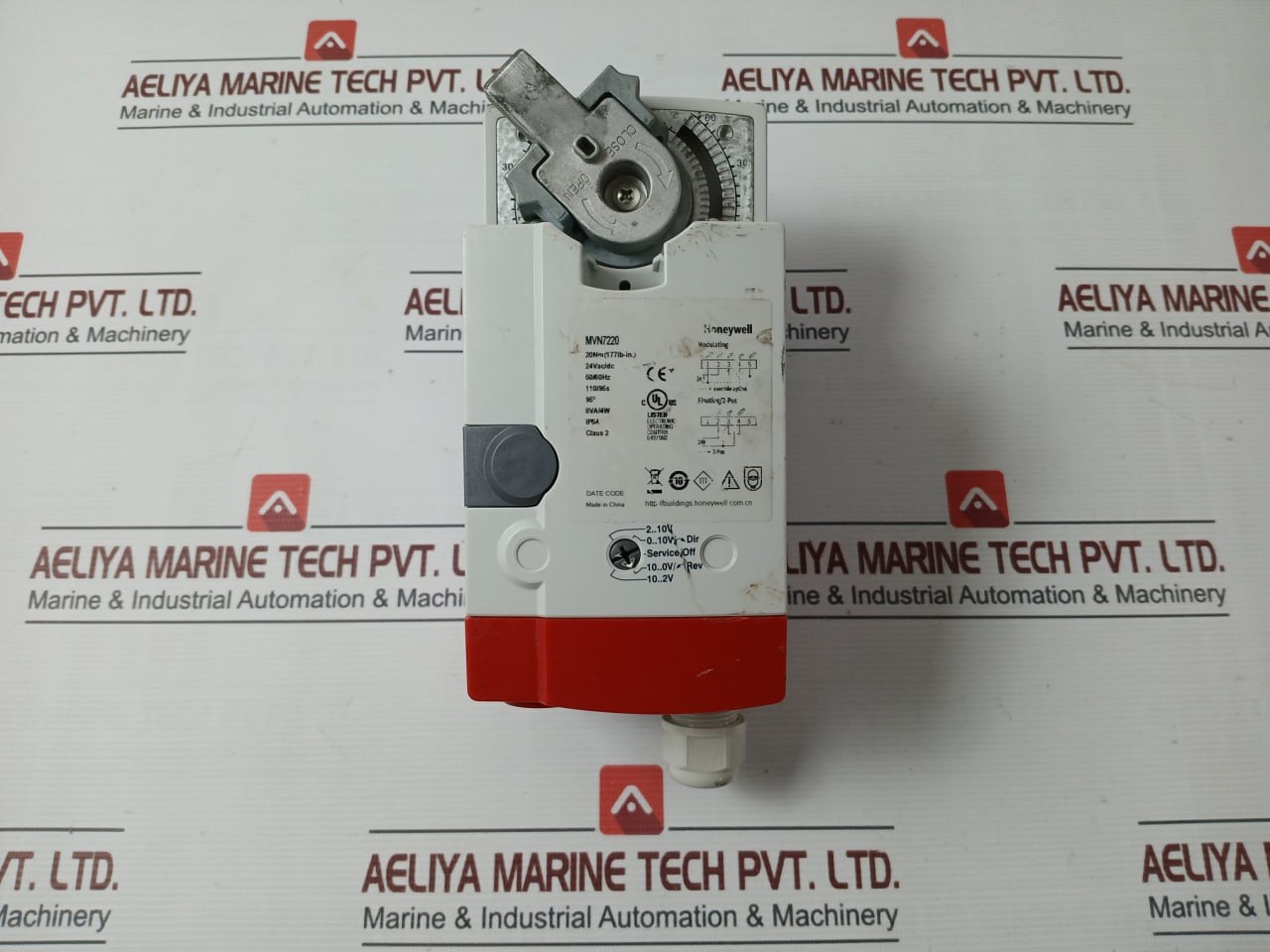 Honeywell Mvn7220 Ball Valve Actuator 24Vac/Dc 50/60Hz