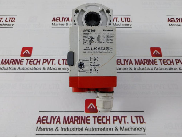 Honeywell Mvn7505 Ball Valve Actuator 24Vac/Dc 50/60Hz 5Va/2W Ip54