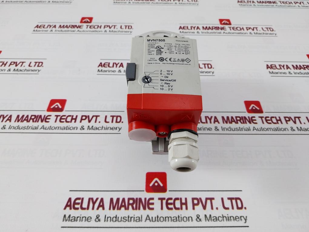 Honeywell Mvn7505 Ball Valve Actuator 24Vac/Dc 50/60Hz 5Va/2W Ip54