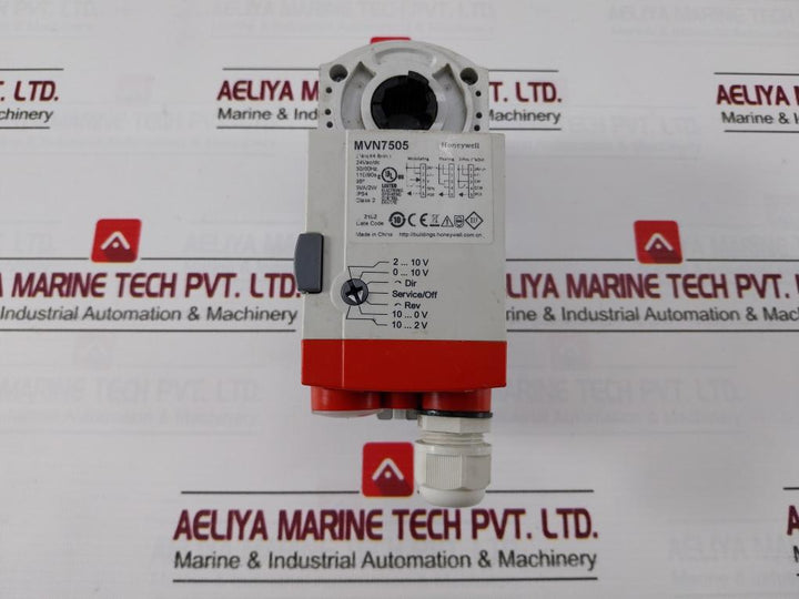 Honeywell Mvn7505 Ball Valve Actuator 24Vac/Dc 50/60Hz 5Va/2W Ip54