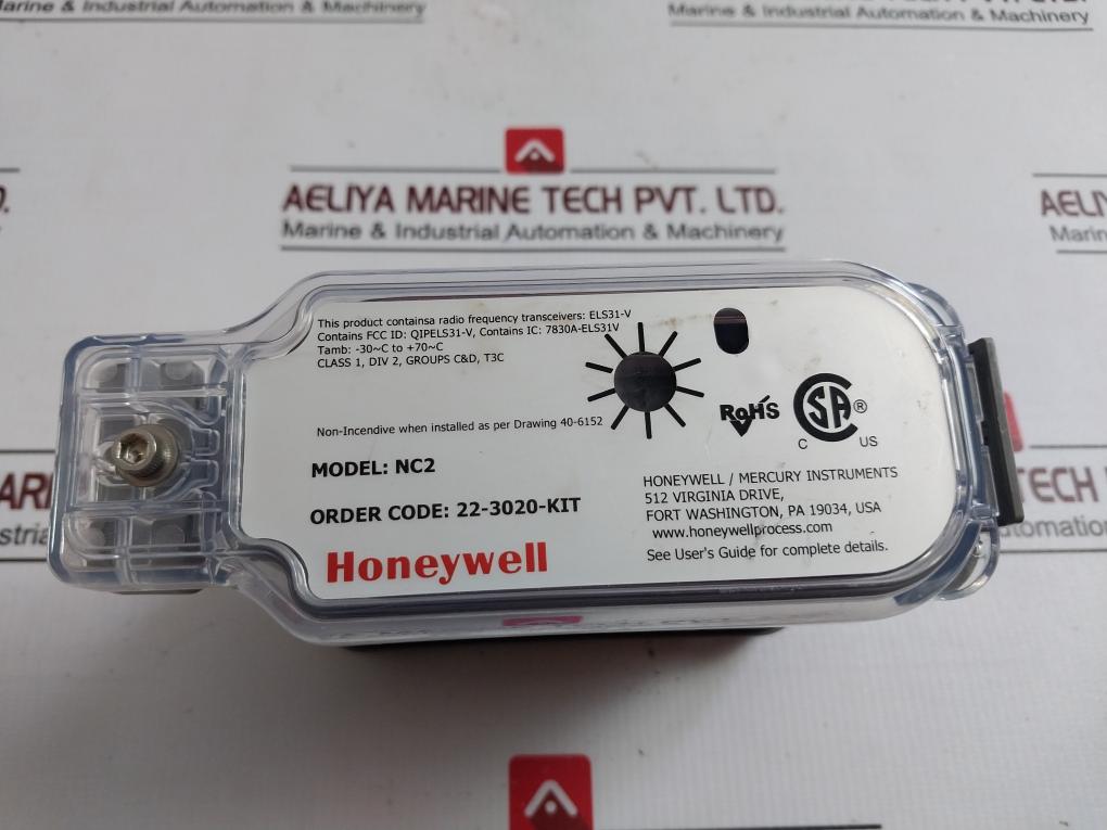 Honeywell Nc2 Cellular Pulse Accumulator Els31-v