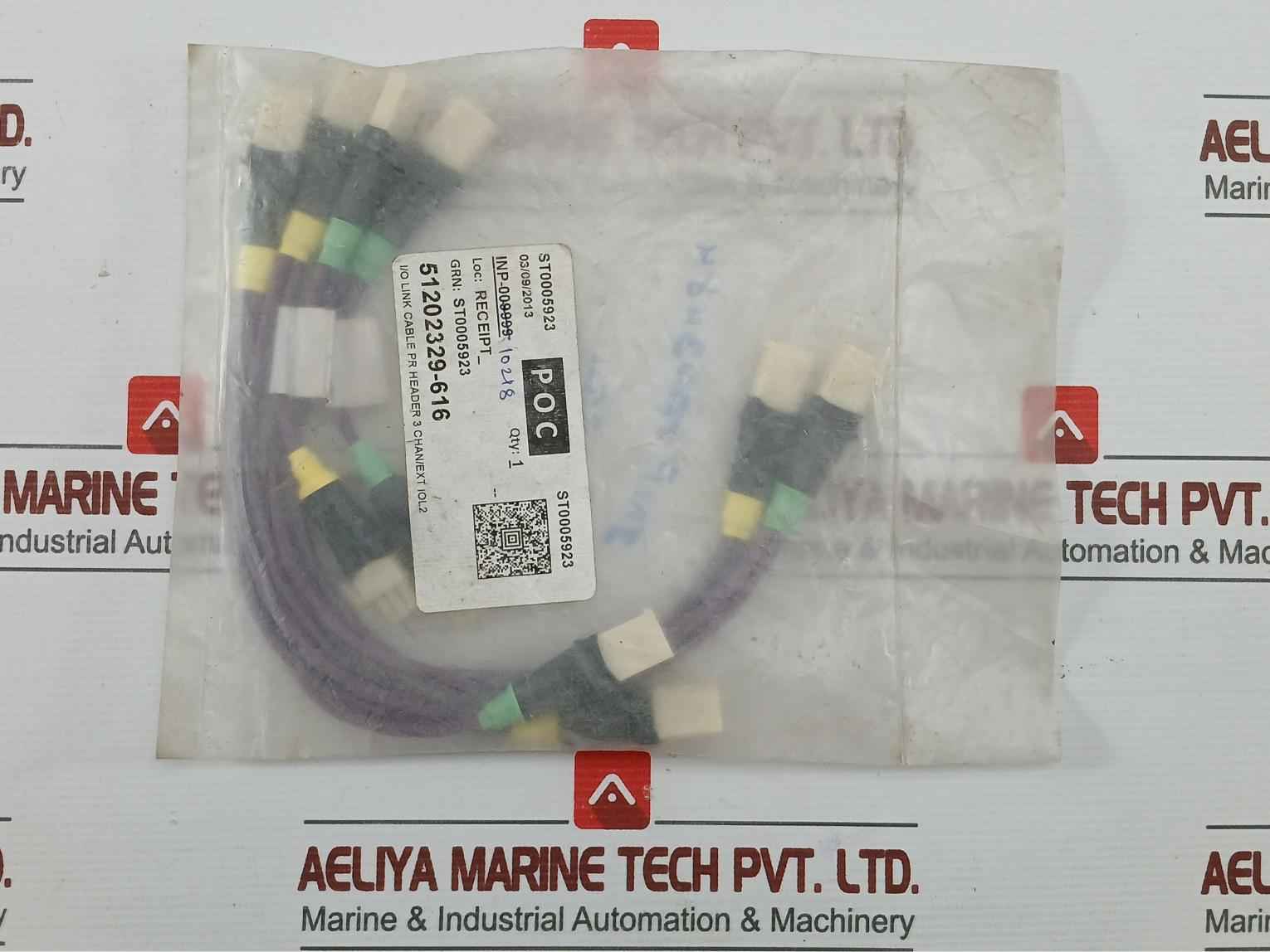 Honeywell New I/O Link Cable Pr Header 3 Chan/Ext Iol2 Set Part No: 51202329-616 Rev. C