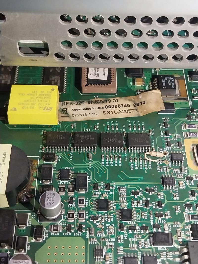 Honeywell Notifier Nfs-320 Intelligent Addressable Fire Alarm Control Panel