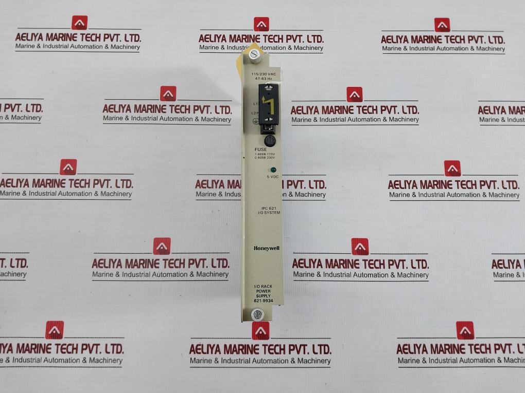 Honeywell I/O Rack Power Supply 621-9934 Input: 115/230 Vac