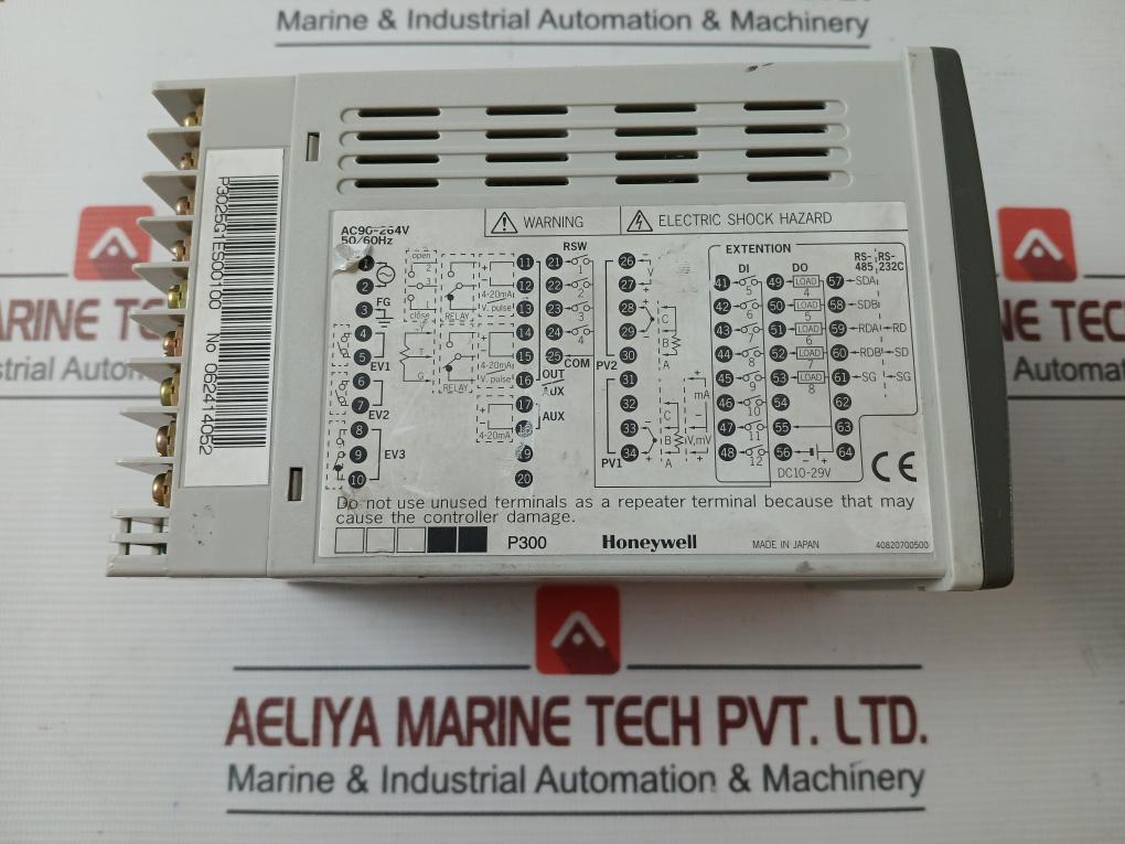 Honeywell P300 Digital Programmer Controller 4-20Ma Ac90-264V 50/60Hz