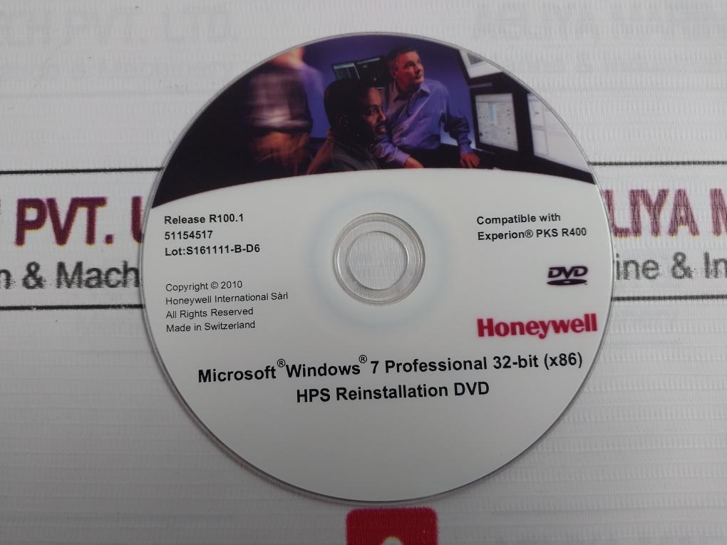 Honeywell Pks R400 7 Professional 32-bit (X86) Hps Reinstallation Dvd Release