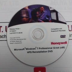 Honeywell Pks R400 7 Professional 32-bit (X86) Hps Reinstallation Dvd Release