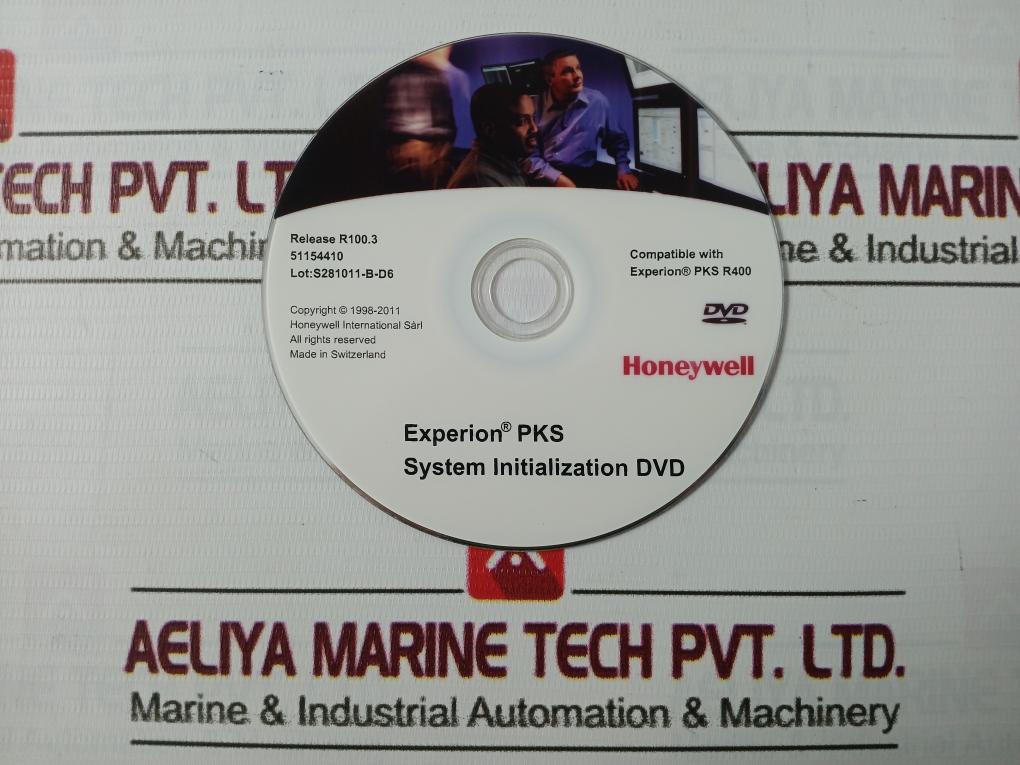Honeywell Pks R400 Experion System Initialization Dvd Release R100.3