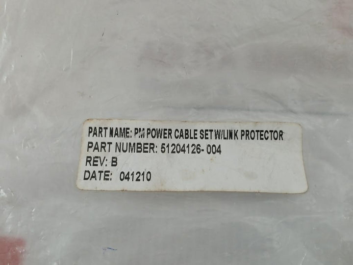 Honeywell Power I/O Link Cable Set Rev: B 51204126-004