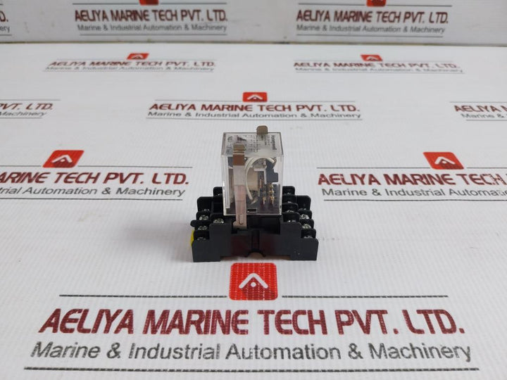 Honeywell Power Relay With Socket Base 24Vac 50/60Hz Part No Szr-my4-n1