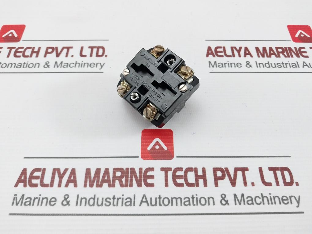 Honeywell Ptcb Contact Block , Honeywell Micro Switch 600Vac-125 Vdc-hvy Dty