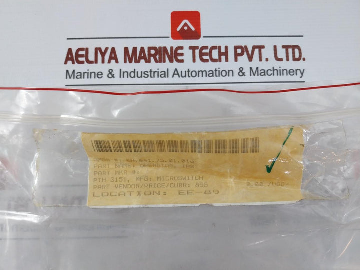 Honeywell Pth3151 Push-button Switch 24V