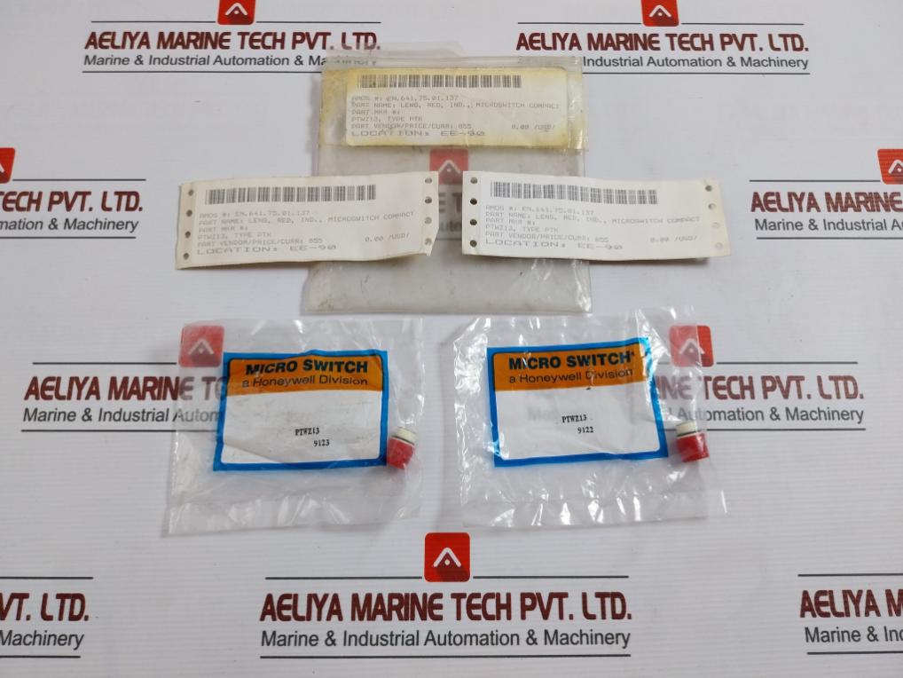 Honeywell Ptwz13 Indicator Lens Red