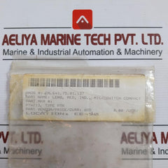 Honeywell Ptwz13 Indicator Lens Red