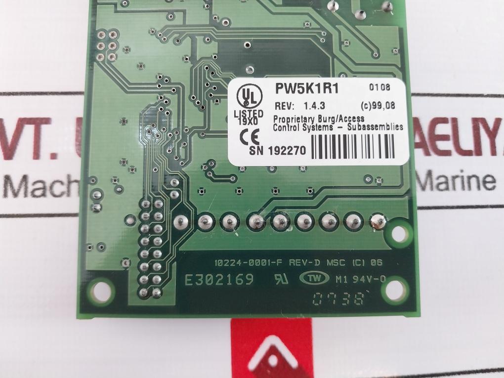 Honeywell Pw5K1R1 Access Control Module Pw-5000 , E302169 , M1 94V-0