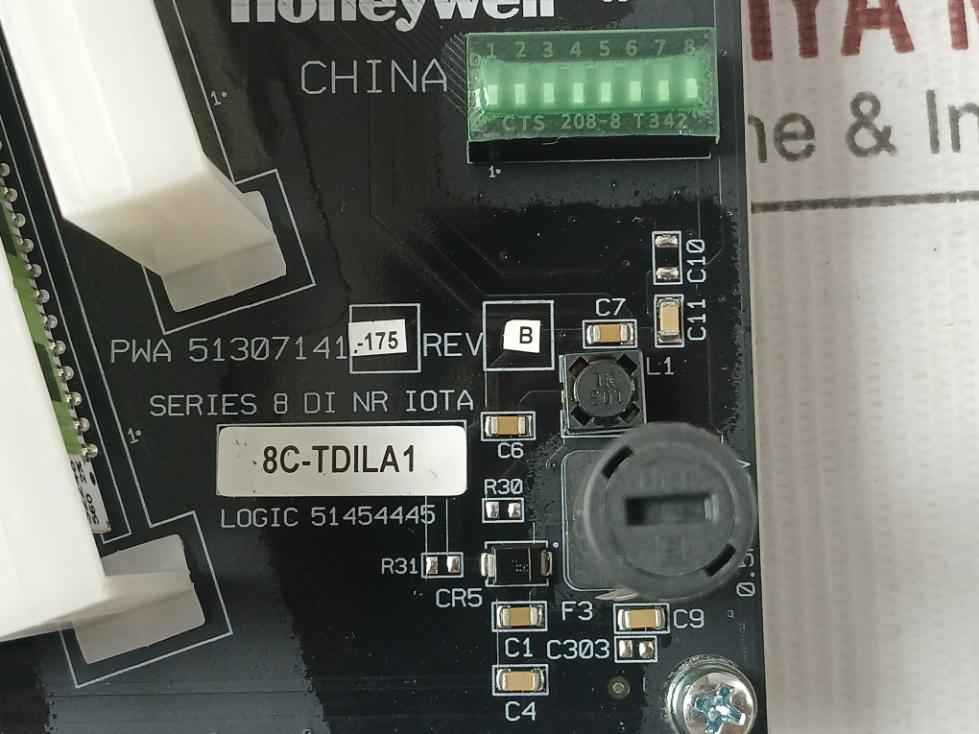 Honeywell Pwa 51307141-175 Digital Input I/o Module 8c-tdila1 0°c Ta 60°c