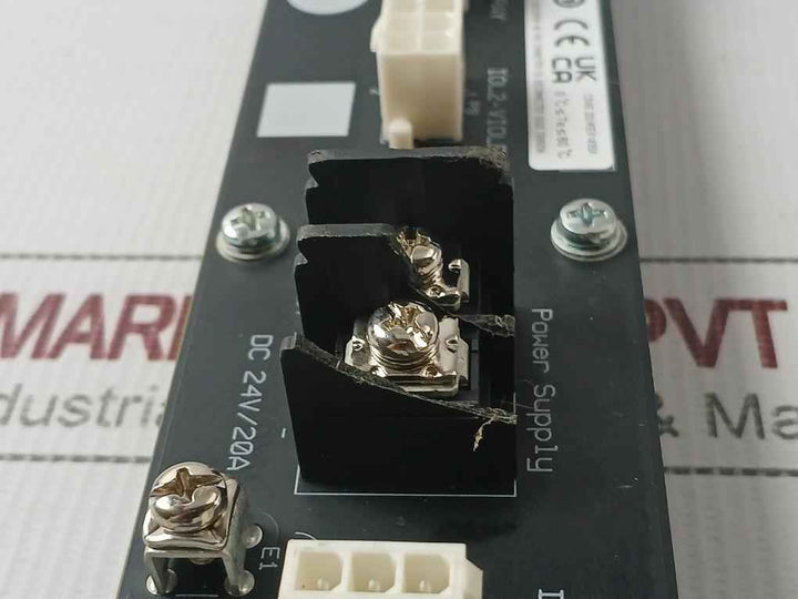Honeywell Pwa 51307186-175 Header Board Pwb 51307185-100 Dc 24v/20a