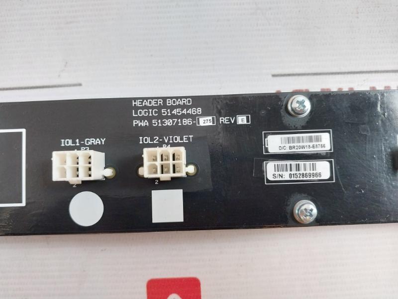 Honeywell Pwa 51307186-275 Header Board Pwb 94V-0 130C 0C Ta 60C