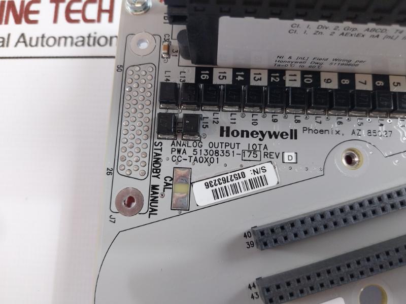 Honeywell Pwa 51308351-175 Analog Output Module, Cc-taox01