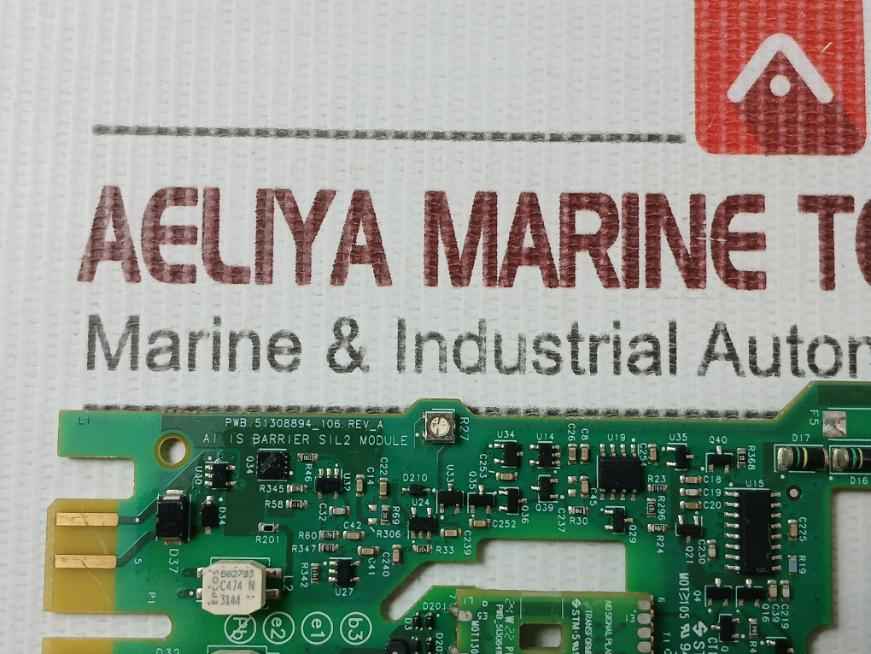 Honeywell Pwb 51308894_106 Ai Is Barrier Sil2 Module Printed Circuit Board