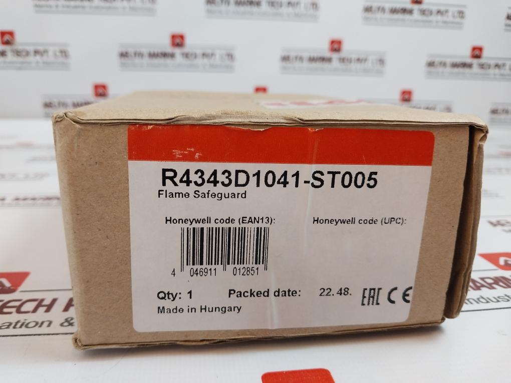 Honeywell R4343 D1041 Flame Detector Relay 115-230 Vac 50/60hz