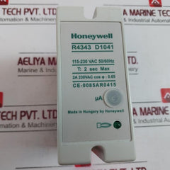 Honeywell R4343 D1041 Flame Detector Relay 115-230 Vac 50/60hz