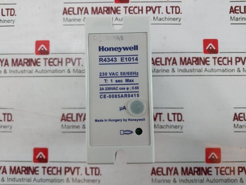 Honeywell R4343 E1014 Flame Relay 230 Vac 50/60 Hz 5023220801610