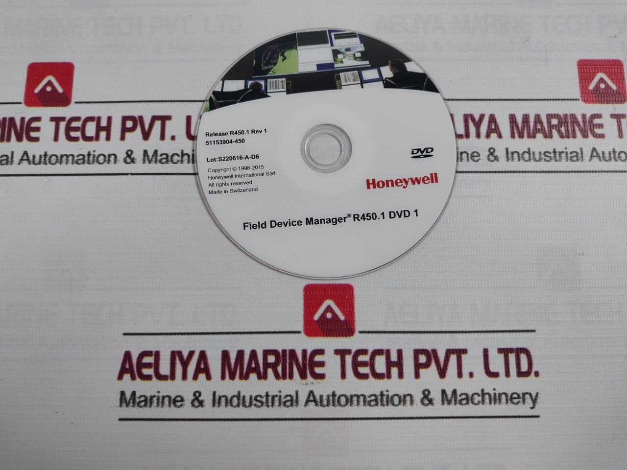 Honeywell R450.1 Experion Pks Field Device Manager (Fdm) Software Dvd Set Rev: 1